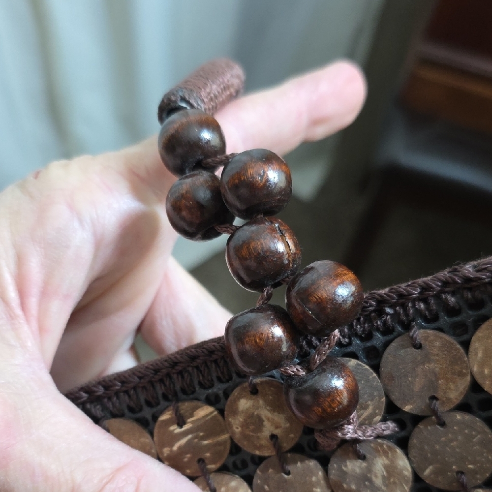 Handmade Coconut Shell Womens HandBag - Picture 3 of 4